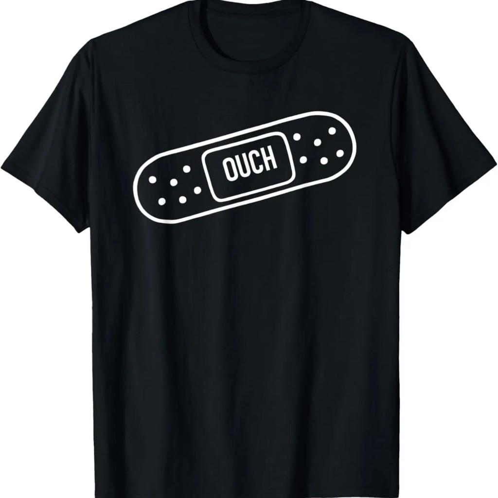 Bandage, Ouch, Funny, Jokes, Sarcastic T-Shirt