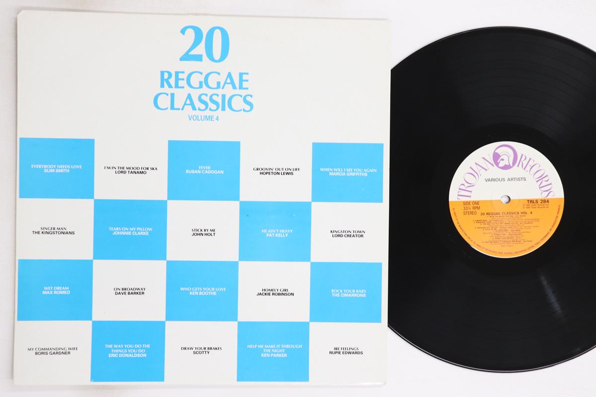 

LP Пластинка РАЗНЫЕ ИСПОЛНИТЕЛИ - 20 Классических Регги Том 4 TRLS284 TROJAN RECORDS 1990 UK Регги, Ска и Даб Б/У