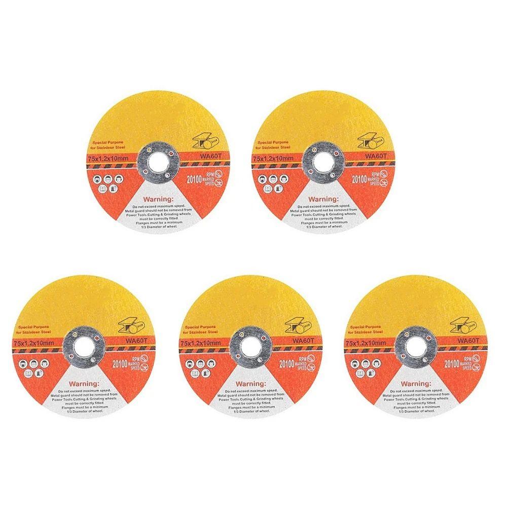 5/10Pcs Tile Marble Cutting Resin Grinding Disc Polishing Sheet  For 12V Mini Angle Grinder