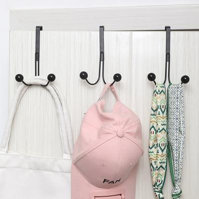 Tie Scarf Key Hook Clothes Coat Rack Towel Shelf Cabinet Door Back Clothes Rack Wall Hanger Kitchen Cabinet Storage Wall Hanger