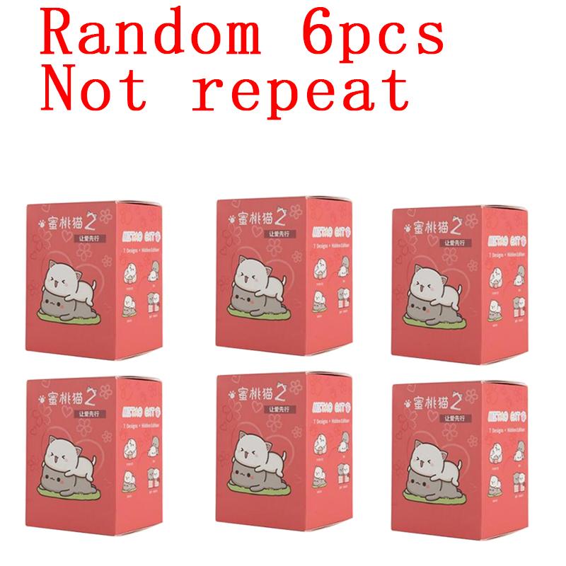 Mitao Cat 2 Season Lucky Cat Cheap Cute Cat Blind Box Toys Surprise Figure Doll Home Deroc