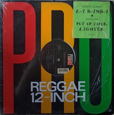 12inch Record SIMPLE SIMON / PAN HEAD - La Bamba / Put Up Your Lighter PRO74210 Profile Records 1994 US Reggae, Ska & Dub Used