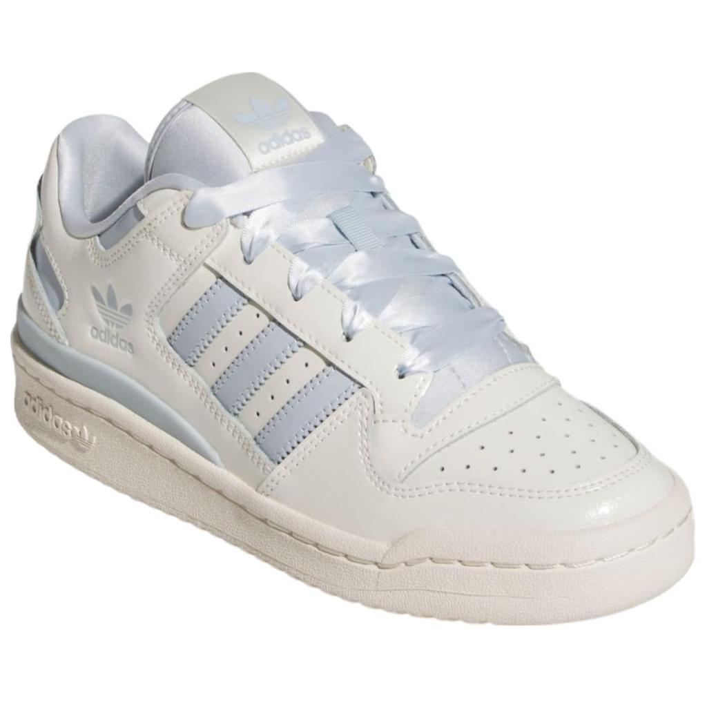 Adidas  Forum Low CL Off White Halo Blue Patent Women Sneakers JR0498