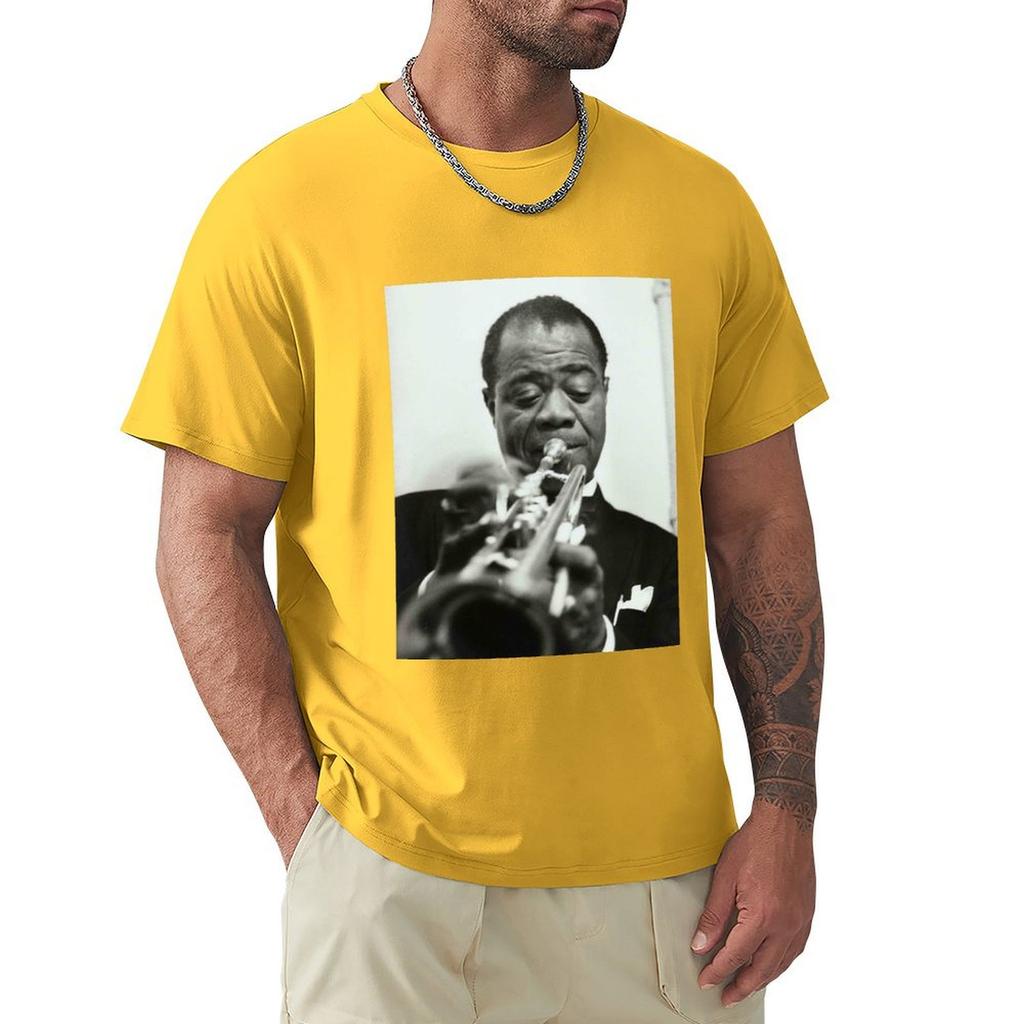 Remembering Louis T-Shirt Summer Top Plain T Shirts for Men Cotton