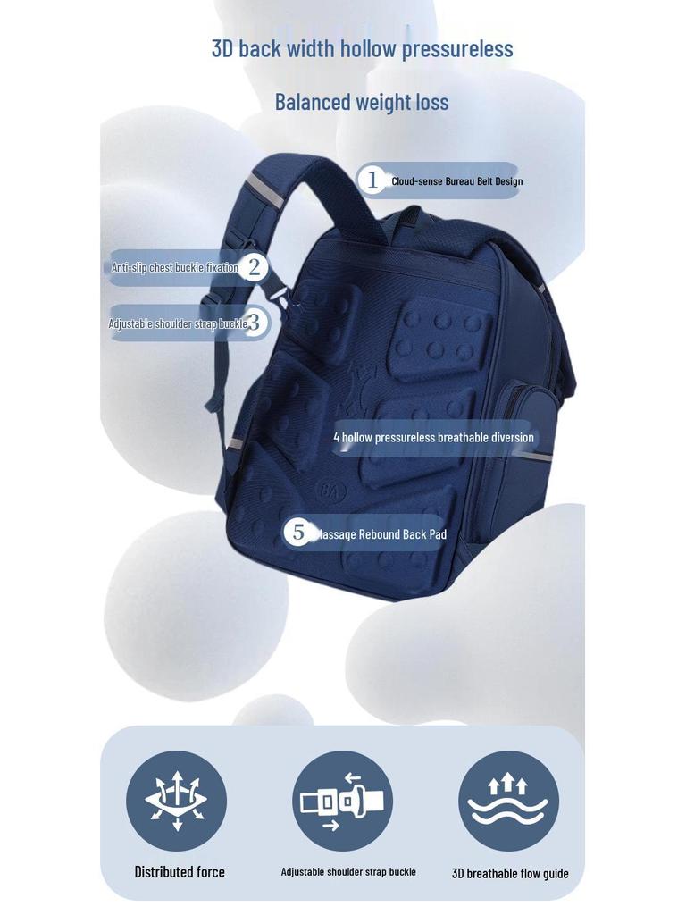 Minecraft School Backpack for Boys, Grades 3-6: Large Capacity, Lightweight, Reduces Burden