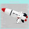 East Wind 5c Rakete Plüschkissen Langer Körper Weiches Spielzeug Für Schlafzimmerdeko Geschenk Für Männer