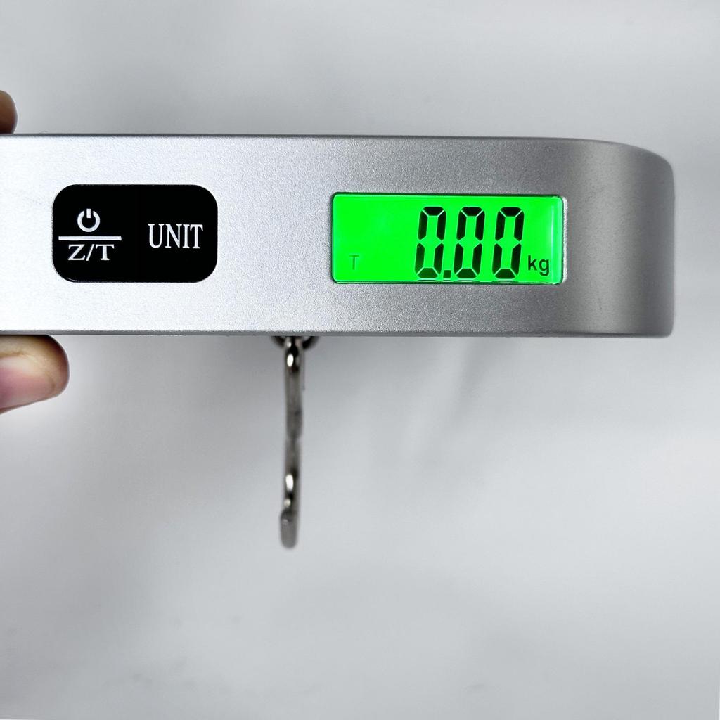 Portable 50kg Handheld Luggage Scale with Webbing for Aviation