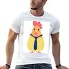 A Hen In A Tie Tshirt Trendy Pattern Tshirt For Unisex