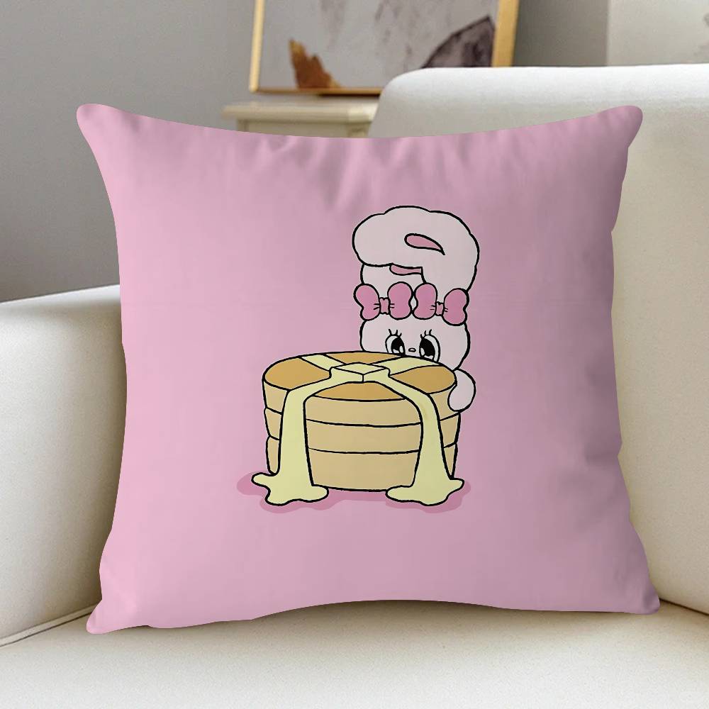 

Esther Bunny Cushion Cover Pillowcase Upholstery Sofa Throw Pillow Home Decor Pillowcas 16x16Inch