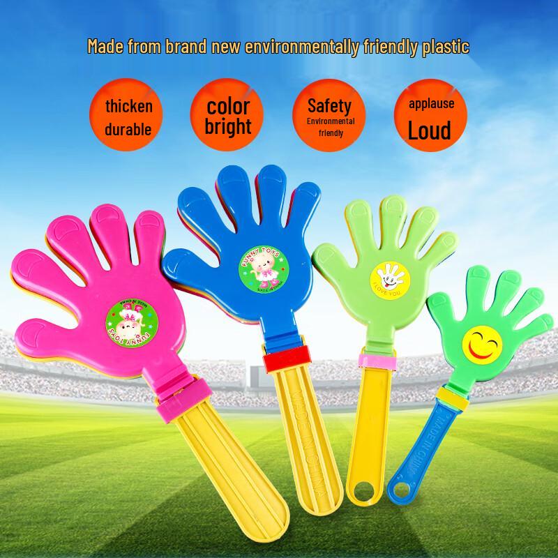 Glowing Hand Clapper Party Props (Pack of 50)
