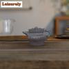 100ml Ancient Yixing Purple Clay Teapots Handmade Monk Hat Pot Raw Ore Coarse Sand Steel Grey Mud Tea Maker Kettle Zisha Tea Set
