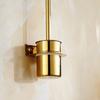 304 Titanium-Plated Brushed Black Stainless Steel European-Style Toilet Brush