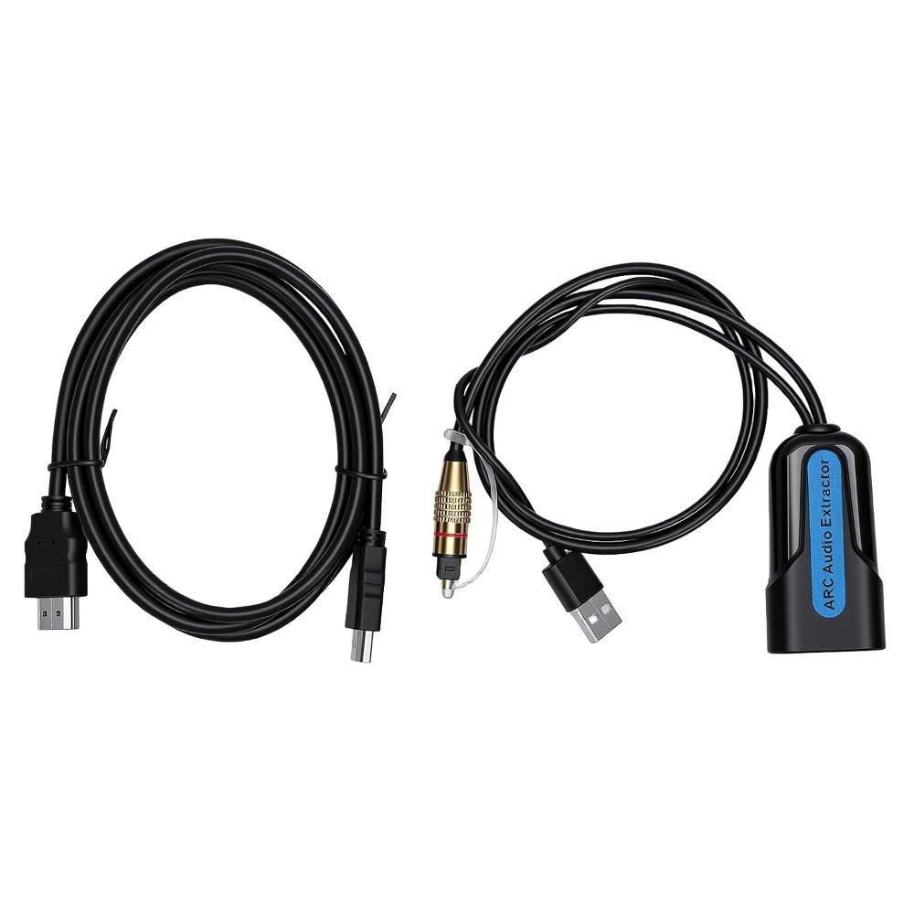 5.1 Digital Audio Digital Audio Converter Optical Output ARC Sound Adapter Amplifier