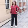 Plus Size Women's Autumn Fashion Comfortable Temperament Casual Suit