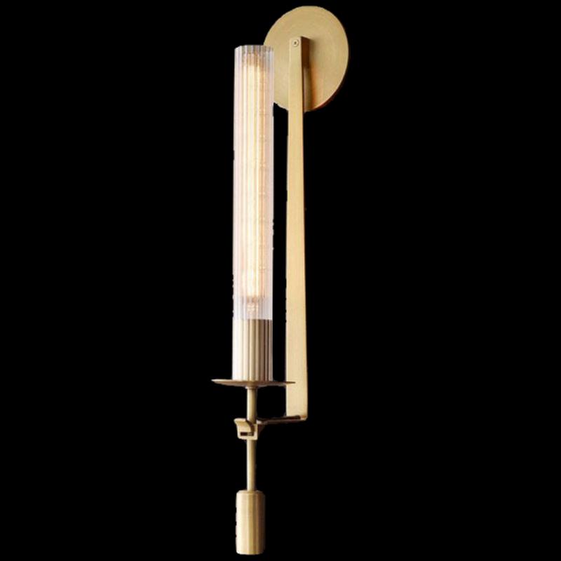UOSU A90 Золотой трехцветный настенный светильник