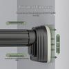 Retractable Stainless Steel Clothesline & Shower Curtain Rod Combo for Balcony and Bathroom