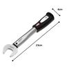 TONE Torque Air Conditioning Tool TSP38-22 Single-Purpose Wrench, Black, 38Nm,