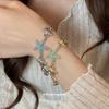 Meet the sea~ Conch starfish bracelet summer fresh and sweet wind fashion bracelet niche design jewelry women