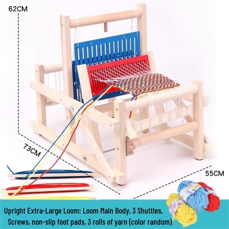 Preschool Weaving Area Textile Craft Set for Kids
