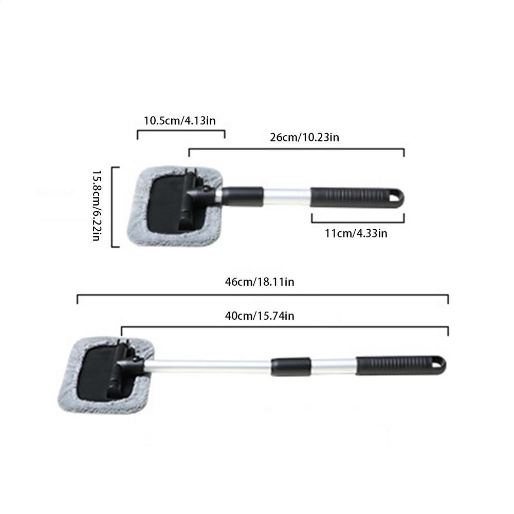 

Набор для мытья окон Очиститель стекол автомобиля Щетка Телескопический Авто Удаление пыли Средства для ухода Для стекла зеркала заднего вида Ванная комната Дом красный