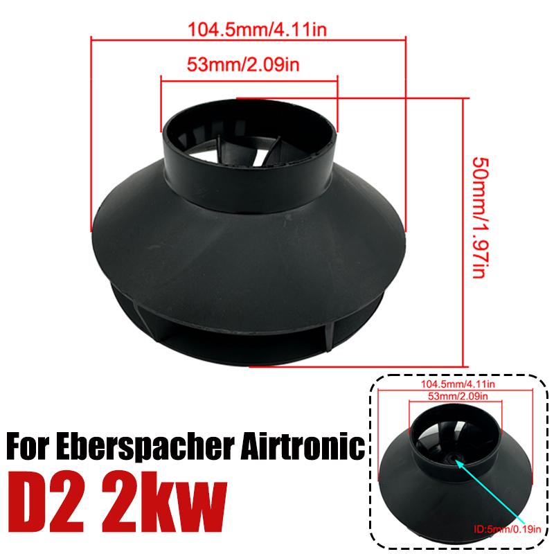 2x Moteur de Ventilateur de Chauffage à Air Diesel pour Voiture 2KW 5KW Roue à Ailettes Pour Eberspacher Airtronic D2 D4 D4S Pour Webasto Air Top 2000ST
