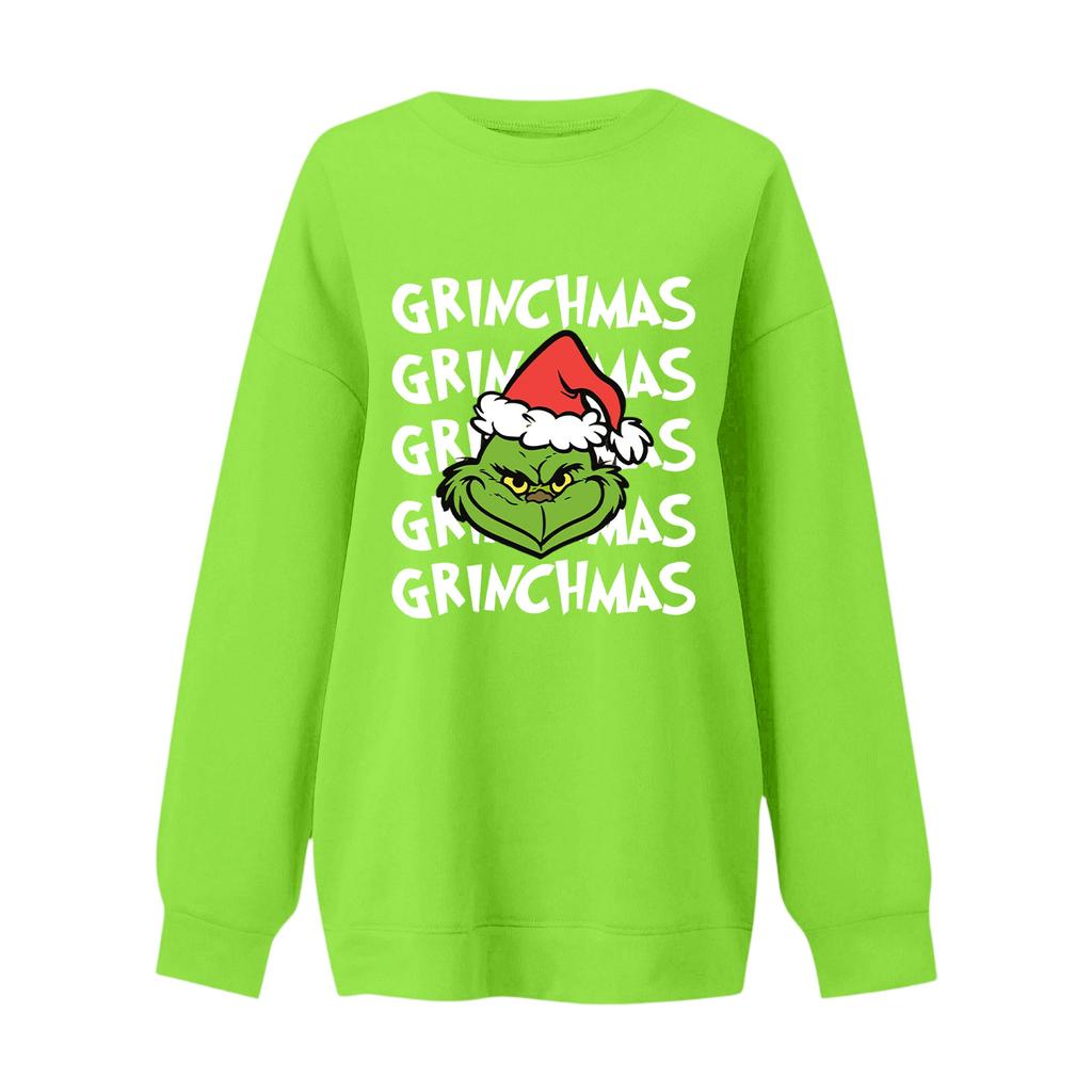 Crewneck Sweatshirt For Women Fall Graphic Sweatshirts Vacation Long Sleeve Drop Shoulder Pullover