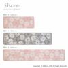 OKA Sucre Kitchen Mat, Approx. 45cm x 120cm, Pink (Non-Slip, Washable) 4548622638110