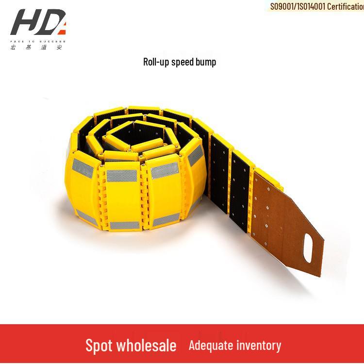 RS230P Portable Anti-Slip Rubber Speed Bump No