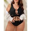 2 New Women's One-piece Leopard Print Bikini Swimsuit Plus Size Fashion Swimsuit