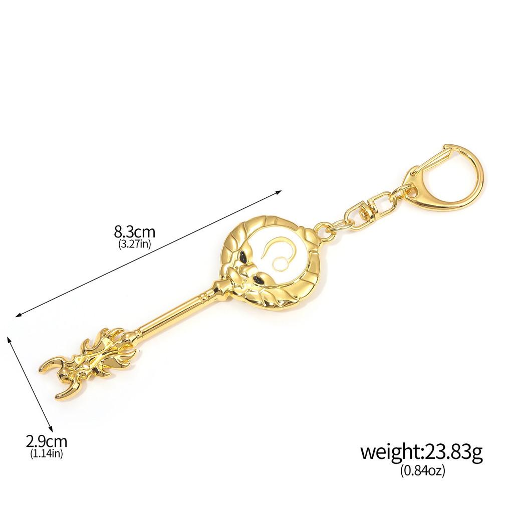Fairy Tail Zodiac Sign Keychain Zinc Alloy Gift For Anime Fans
