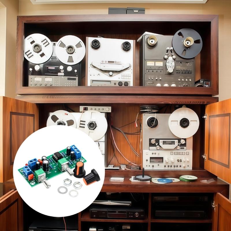 Bass Preamp Module For Subwoofer Single Supply 10-24V Including LED Power Indicator Enhances Auditory