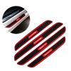 Car Door Sill Scuff Plate Cover Guard Protector Strip Rubber Anti-kick Scratch