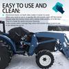 Tractor Cover Windproof Mower Protector High-Density Tractor Cover for Backyard Garden Farming Agriculture Garage Shed Outdoor