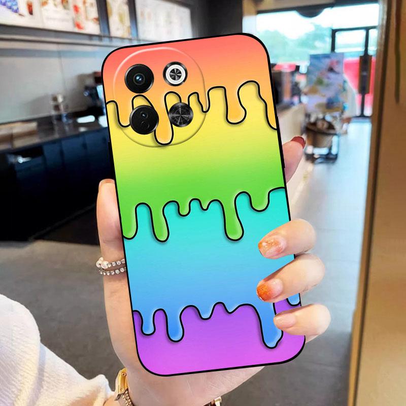 Für Tecno Spark 30 5G Hülle Weiches TPU-Silikon Funda Für Tecno Spark30 Handyhülle Stoßfest Kratzfest Schale Rückseite Coque