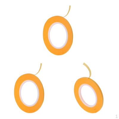3 role Malířská modelovací maskovací páska DIY Stříkání 2 mm 3 mm 6 mm