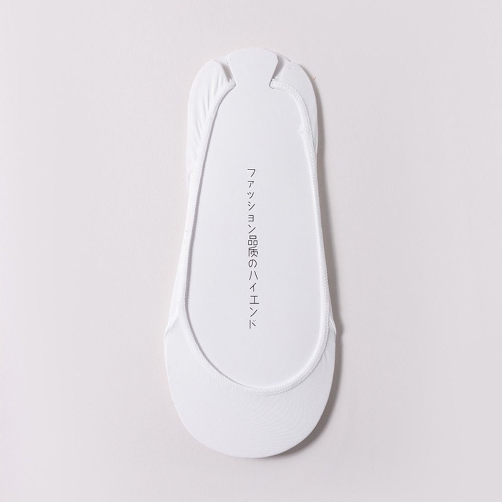 5Pairs Ultra-thin Ice Silk Suspender Socks Invisible Half Palm Boat Socks Half Feet Socks  Summer