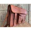 Vintage Briefcase Satchel Soft Leather Ideal for Laptop Messenger Bag Shoulder