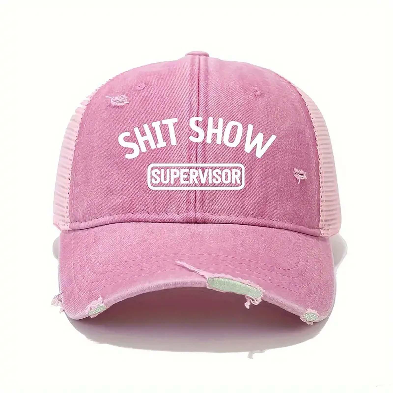 

Изношенные, постиранные и свежие бейсболки, универсальные американские солнцезащитные кепки в стиле ретро One Size розовый