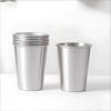 Stainless Steel Cold Drink Cup, Stainless Steel Water Cup, Not Easy To Break, Stackable, Reusable, Suitable For Children'S Trave