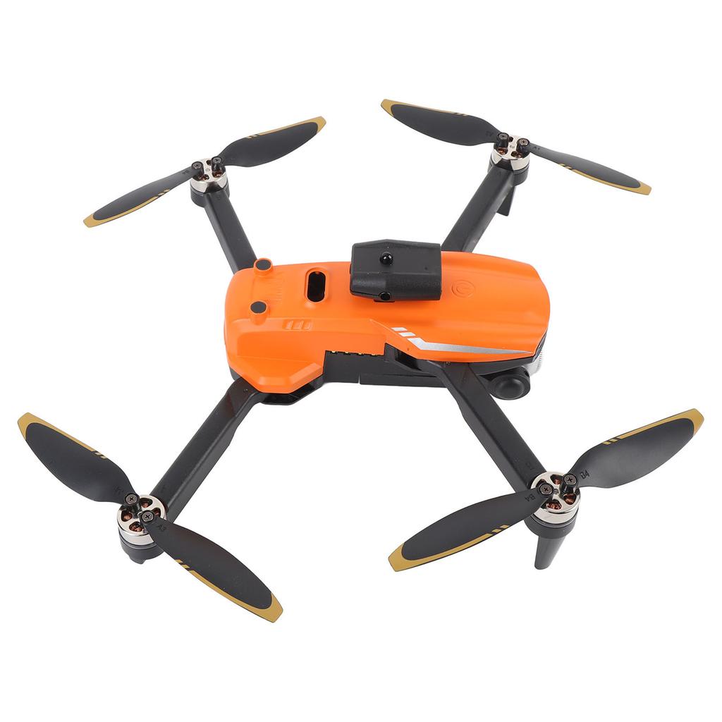 RC Drone with Double Camera Brushless Motor Drone Remote Controller with Screen Display Orange S9 3