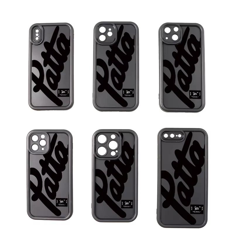 New Styles HOT SALE Patta Silicone Phone Case For iPhone 16 15 14 13 12 11 Pro Max Mini XS X XR SE 7 8 Plus Shockproof Shell