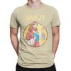 Men's T-Shirts What Would Jesus Throw Golf Disc Humerus Golfer Pure Cotton Tee Shirt Short Sleeve T Shirts Crew Neck Clothes