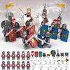 Waffen-Set 1601J Mittelalterlicher Ritter Soldat Zubehör Kinder Zusammenbaubare Baustein Spielzeuge