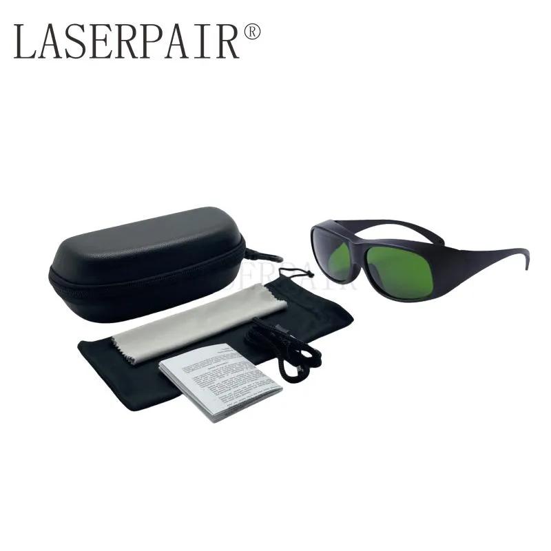 Dunkelgrüne Schutzbrille 200-1800nm Schutz-Sicherheitsbrille für IPL-Maschine mit CE