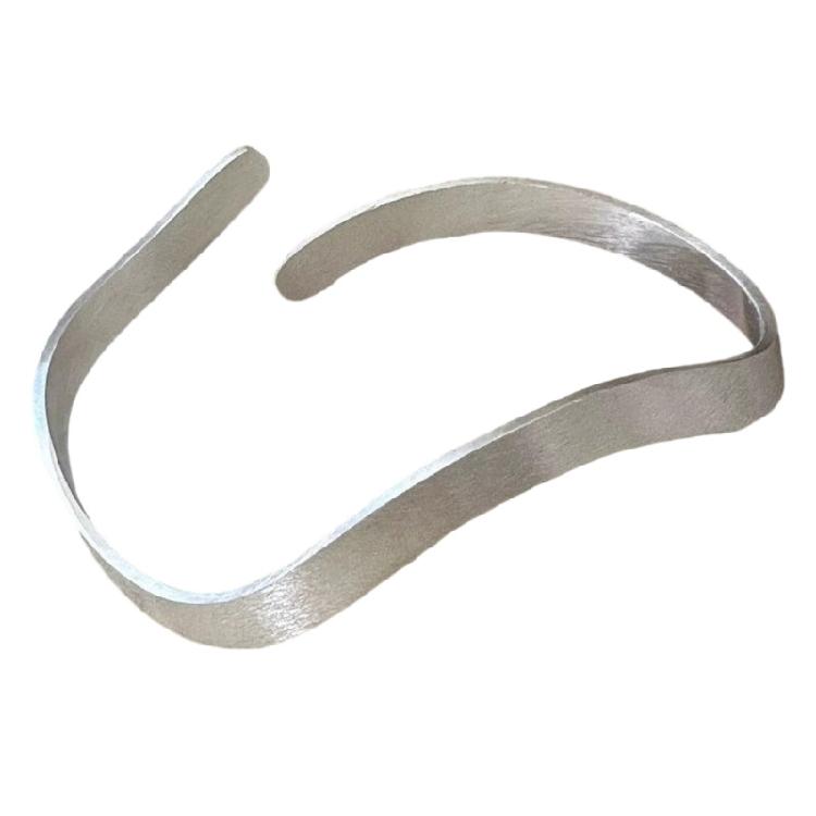 

Textured Fluctuation Pattern Modifiable Metal Bangle Unconfined Plan Everyday Jewelry Everyone Instances 1