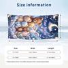 Teddy Bear Theme Beach Towel Personalized Custom Name & Text Soft Quick Dry Beach Towel for Swimming Travel