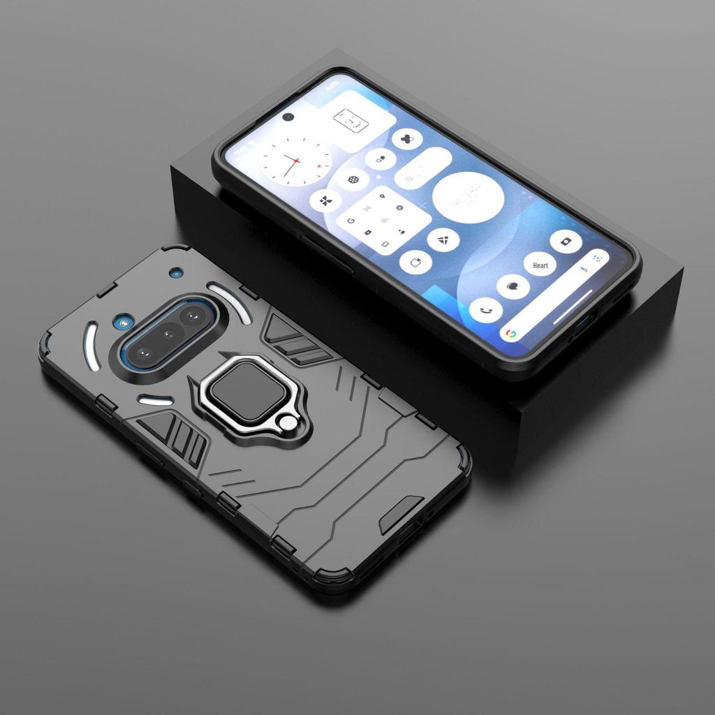 In-Stock Black Panther Magnetic Ring Case for Nothing Phone 3A