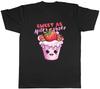 Sweet As Milkshake Funny Strawberry Milkshake Mens T-Shirt Tee Gift Top