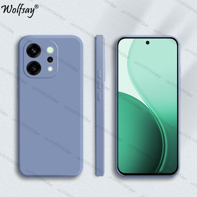 Case For Oppo Reno 14 Case Soft Original Liquid Silicone Back Case Oppo Reno 14 Cover For Oppo Reno 14 Pro Shockproof TPU Funda