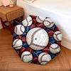 1 Stück Automatischer Faltbarer Regenschirm - Baseball-Artwork-Muster, Tragbares & Faltbares Design mit 8 Speichen, Weihnachts-Geburtstagsgeschenke